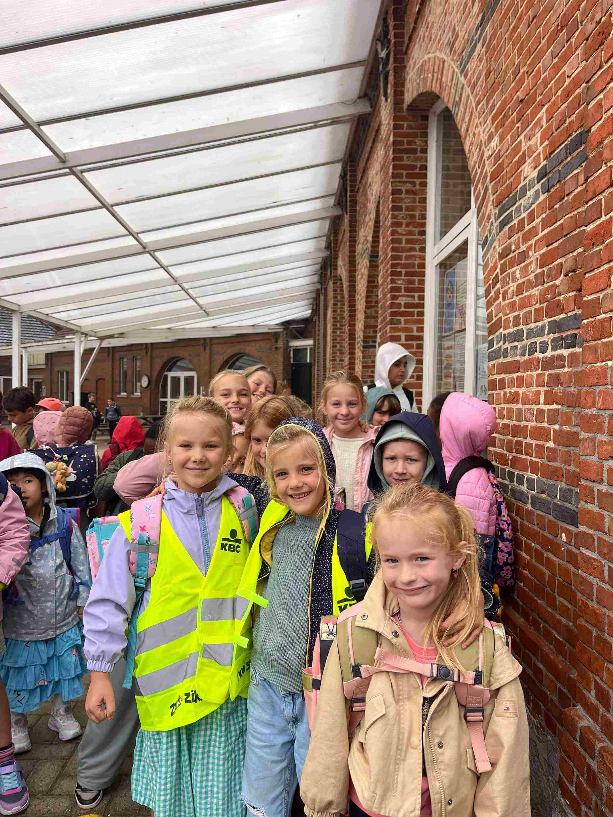 Kinderen tijdens carnaval